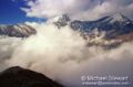 Dhaulagiri and Tukche Peak from Marche Bugin